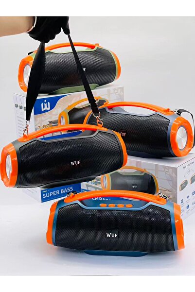 WUF GRAY Portable Bluetooth Speaker