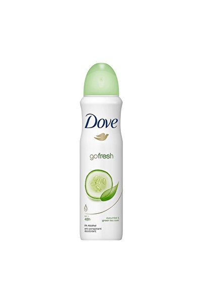Dove Set of 3 x Deodorant Antiperspirant Spray Go Fresh, Cucumber & Green Tea, for Women, 150 ml