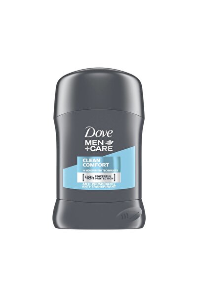 Dove Set of 2 x Men Clean Comfort Antiperspirant Deodorant Stick, for Men, 50 ml