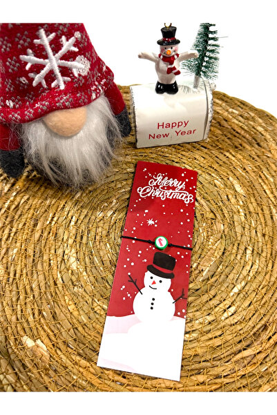 FIERA JEWELRY New Year's Card Umbrella Detail Adjustable Rope Bracelet