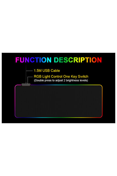 jedel MP-02 RGB Mouse Pad