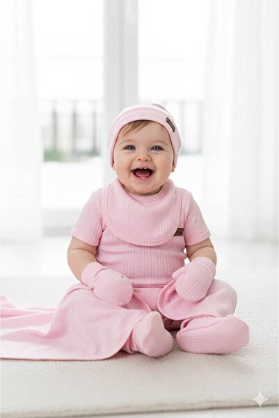 EXTRAÇARŞI طقم ملابس خروج من المستشفى مكون من 7 قطع من شركة Girl Baby Report
