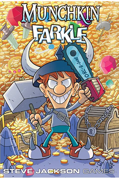 Steve Jackson Games Joc de zaruri distractiv Munchkin Farkle