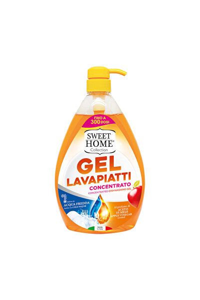 Sweet Home جل غسيل الأطباق – خل التفاح، 1000 مل