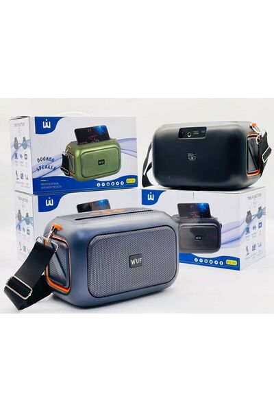 WUF DARK BLUE Portable Karaoke Bluetooth Speaker