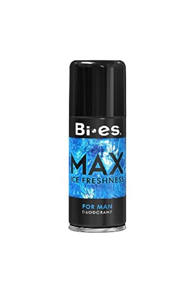 Bİ ES POL Set of 3 x Deodorant Spray for Men Bi-es Max IceFreshness 150 ml