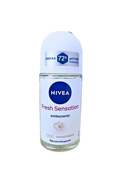 NIVEA Set of 3 x Nivea Roll-On Antiperspirant Deodorant, Fresh Sensation, 50 ml