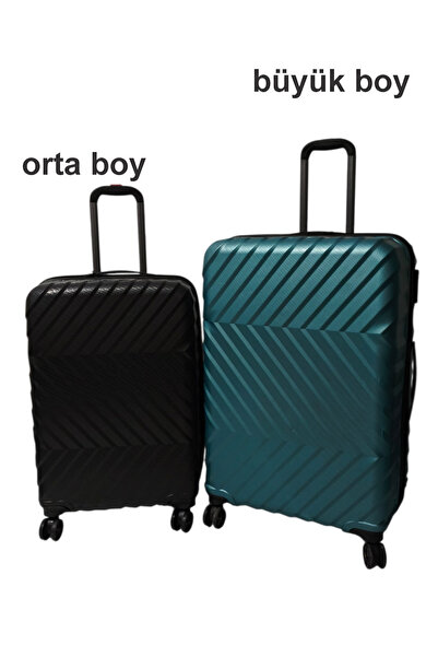 Atlas Cheap Eco Friendly Luggage - Large and Medium Size - 2 Pieces