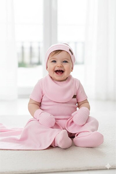 diamondstar Baby Girl Reported 7-Piece Zıbın Hospital Discharge Set