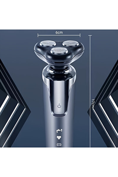 TX Electric Shaver with Digital Display, Floating Dual-Ring Blade Head, 3-in-1/4-in-1 Grooming Kit gift