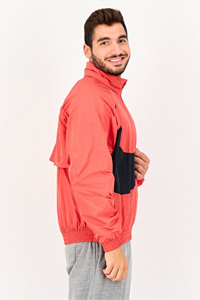 Nike Men Oversized Fit Long Sleeve Outdoor Track Jacket, Red