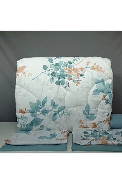 Reiashn High-waisted summer double bedspread with a floral pattern
