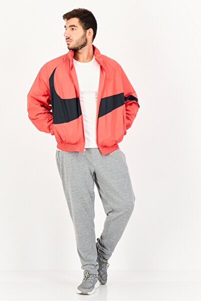 Nike Men Oversized Fit Long Sleeve Outdoor Track Jacket, Red