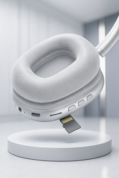 CAMCI Kablosuz Bluetooth Kulaklık iOS Android Uyumlu Yüksek Ses Kalitesi Mikr...