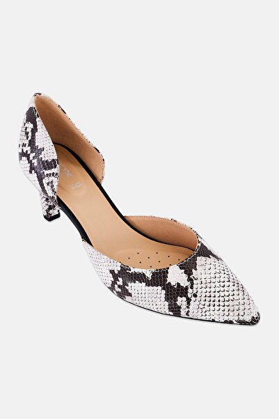 Geox Women Slip On Animal Print Pumps, Multicolor