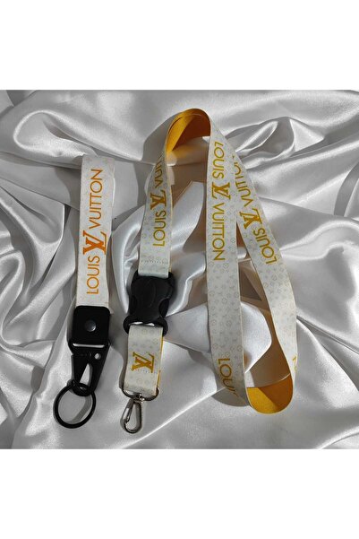 CEBECİOTO SET DE BRELOQUE SI FRĂGĂ DE Gât CU MODEL GALBEN PE ALB ACCESORIUL A...