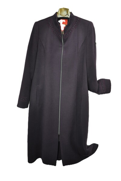 elma abone Oversized Embroidered Cardigan