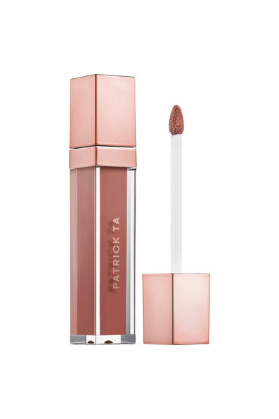 PATRICK TA İpeksi Dudak Kremi She's Secure - şeftali pembesi