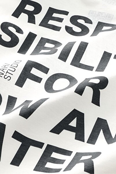 Tchibo Women Round Neck Short Sleeve Graphic Back T-Shirt, White