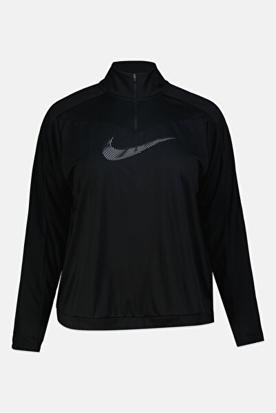 Nike Women Plus Size Long Sleeve Training Tracksuit Jacket, Black