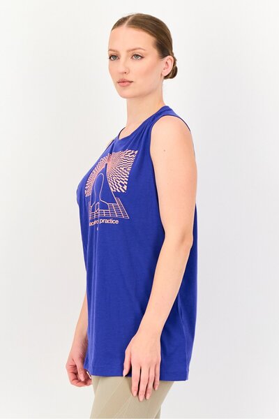 Nike Women Dri Fit Sleeveless Training Tank Top, Purple