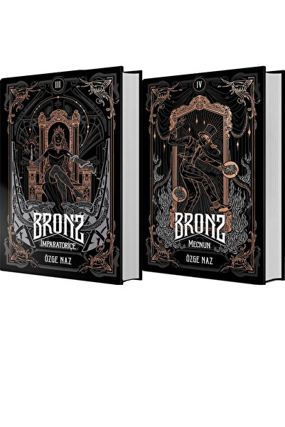 Ephesus Yayınları Bronz İmparatoriçe Bronz Mecnun Ciltli 2li Set