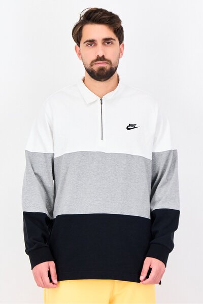 Nike Men Sportswear Fit Long Sleeve Outdoor Sweatshirt, Multicolor