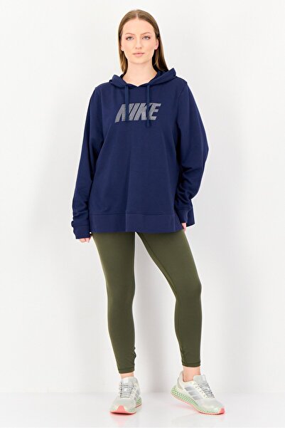 Nike Women Sportswear Fit Long Sleeve Outdoor Hoodie, Navy