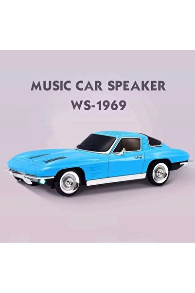 diğerr1 Ws-1969 Nostaljik araba Bluetooth hoparlör