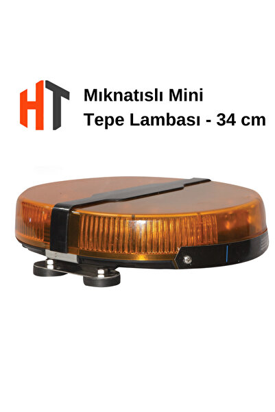 Hayat Trafik Mini Tepe Lambası Expert Mıknatıslı E-1134 Sarı-Sarı, 34 cm