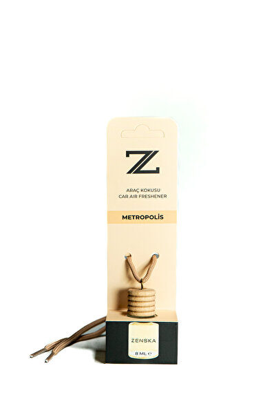 Zenska Metropolis Vanilya 8 ML Dekoratif Araç Kokusu