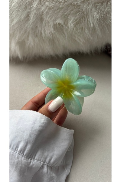 YOYYO Lotus Flower Hair Clip Barrette Colorful Barrette Hair Clip