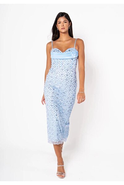 La Blanca Zahara evening dress