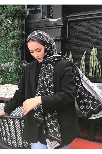 akix Çift Taraflı G Desen Şal ÇİFT TARAFLI ŞAL