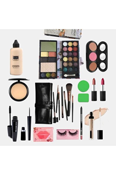 RUMİLY Full Çeyiz Makyaj Seti Beyaz Ten