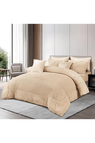mingle Winter faux fur bedspread, single/half queen size, 140*200