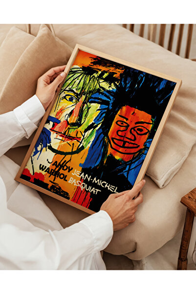 ARTHOUSECOLLECTIVE Jean-Michel Basquiat Poster - Painting Dimensions Frameless Poster