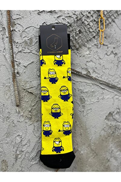 İstanbul Çorap Unisex Printed Design Socks