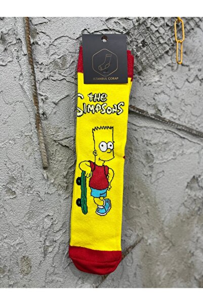 İstanbul Çorap Unisex Printed Design Socks