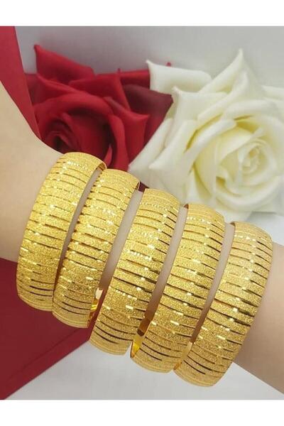 PREMİUM MERKEZ 22 ayar altın kaplama 1,5 cm lik bilezik