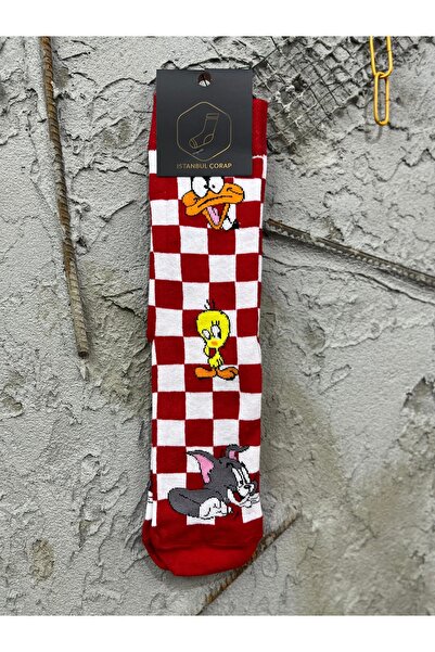 İstanbul Çorap Unisex Printed Design Socks