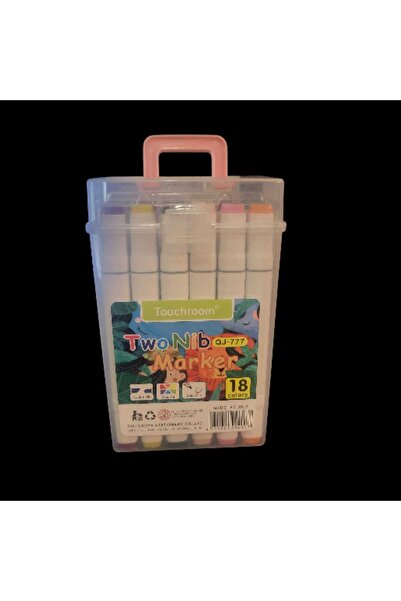 First Choice marker pe Baza de Apa 18/Set, Diferite Culori, cu Doua Capete, 12 cm