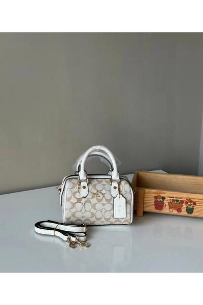 gül sezgin butik Women's White Shoulder Bag