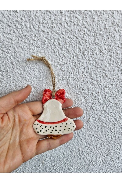 Soli Seramik Handmade Ceramic Santa Claus Christmas Tree Ornament Christmas Gift & Wall Decor Boutique Design