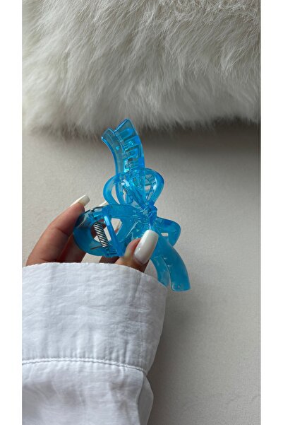 YOYYO Colorful Bowknot Hair Clip Latch Model Colorful Women's Hair Clip