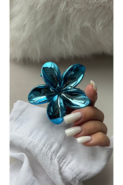 YOYYO Women's Lotus Metallic Buckle Colorful Latch Buckle Hair Accessories Colorful Model