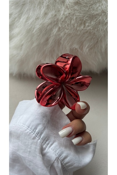 YOYYO Women's Lotus Metallic Buckle Colorful Latch Buckle Hair Accessories Colorful Model