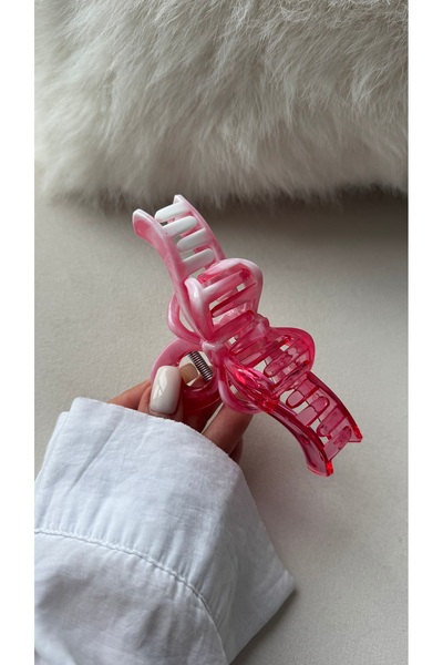 YOYYO Colorful Bowknot Hair Clip Latch Model Colorful Women's Hair Clip