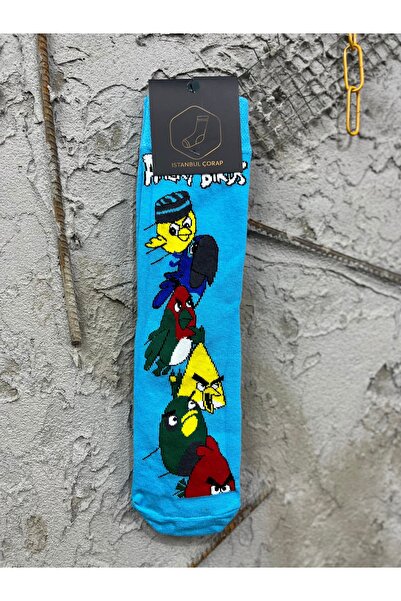 İstanbul Çorap Unisex Printed Design Socks