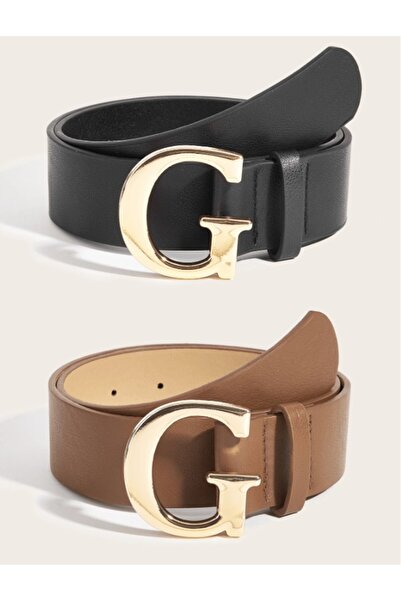 Inovius Set 2 curele 100cm maro+negru - 966987